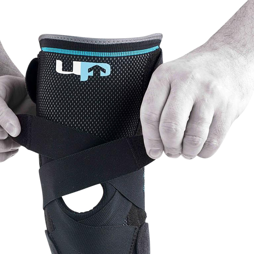 Photos - Braces / Splint / Support  Ultimate Performance Advanced Ultimate Compression Knee Support(L, Black/Blue)