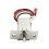 2X Electronic Bolt Lock Compact Solenoid Electromagnet Door Lock Concealed Installation for Secure Access DC12V-0.54A 7