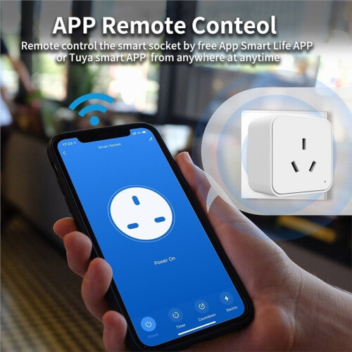 For  Socket Power Strips WiFi Multi-Function Intelligent Outlet Wireless Remote Timing Support Aleax AU Plug 2
