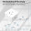 For  Socket Power Strips WiFi Multi-Function Intelligent Outlet Wireless Remote Timing Support Aleax AU Plug 5