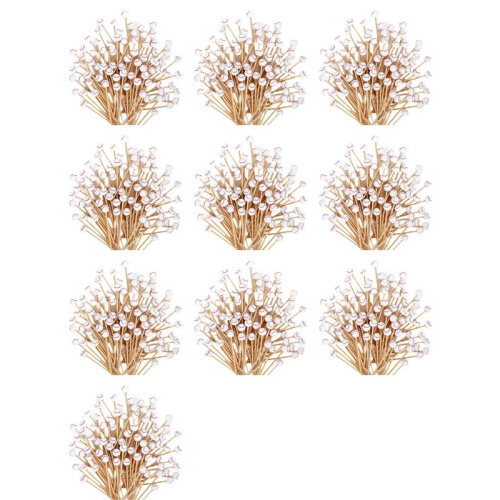 1000Pieces Baseball Decorative Bamboo Cocktail Picks Decorative Fruit Toothpicks 1
