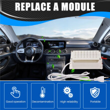Negative Ionizer Generator Ionizer Air Purifier Remove Smoke Dust Air Purifiers Ion Anion Generator Ionizer EU Plug