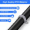 1 Inch PVC Pipe Strap 2-Hole U Shape Conduit Pipe Clamp Wall Mount Pipe Support Bracket for Plumbing Conduit Fixing 1