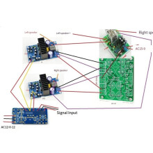 L15DSMD IRS2092S High-Power 250W Class D Digital Power Amplifier Board Mono Channel Amplifier Board Module