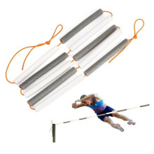 High Jump Training Equipment Crossbar: Elastic Foam Cord Bungee for High Jump Beginners Athletes Practice