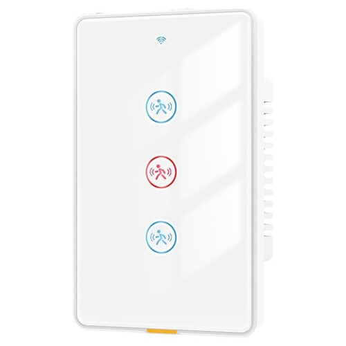 Tuya Home WiFi  Induction Touch Wall Light  US Standard Single & Neutral Wire App Control 2Gang