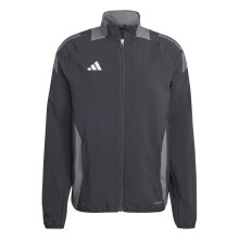 (S, Black/Dark Grey) Adidas Mens Trio 24 Track Jacket