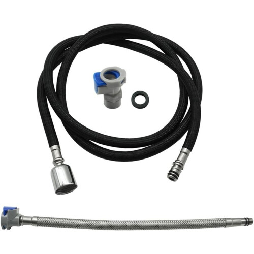 Pull Down Kitchen Faucet Hose Replacement-59 Inch Quick Connect Sprayers  Hose, Anti- 360 Swivel