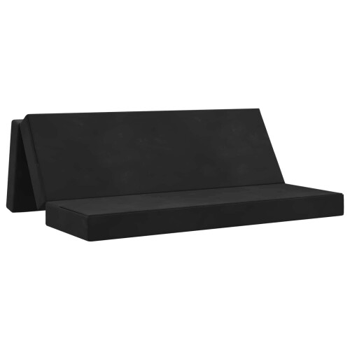 VidaXL vidaXL Klappsofa Bett 200 x 67 x 45 cm Schwarz 1