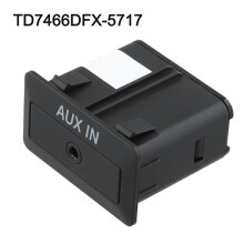 Auxiliary Stereo Adaptor Audio Socket TD7466DFX5717 for 3 2010 2013 Reliable Car Center Console Accessory