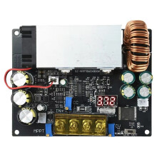 Controlador de Carga Solar MPPT 18-90V de Entrada Amplia, Módulo Ajustable de Paso A Baja Potencia de 800W para Batería de Litio