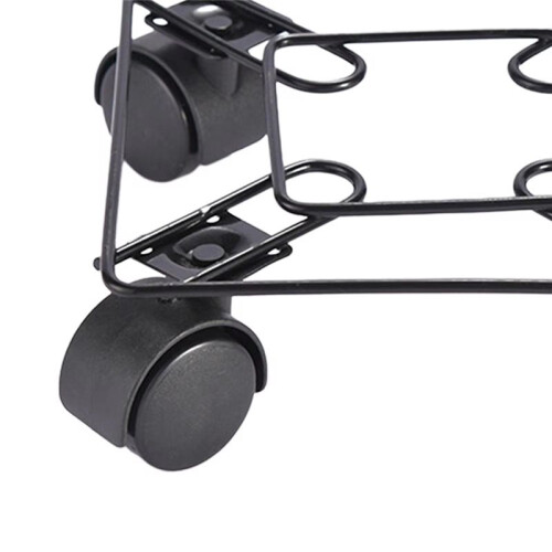Potted Rolling Plant Stand Holder with Casters Accessory Plant Tray Roller Versatile Pallet Trolley Rollers Trolley 2