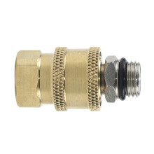 1set Pressure Washer Adapter Set,1/4 Inch Quick Disconnect Kit & 1set High Pressure Washer Adapter Set Quick Connect Kit