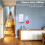 Tuya Home WiFi  Induction Touch Wall Light  US Standard Single & Neutral Wire App Control 3Gang 8