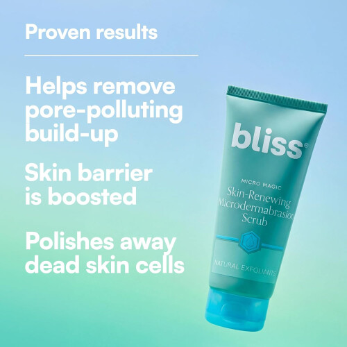 Bliss Micro Magic Microdermabrasion Face Scrub - 3.4 Fl Oz - Gentle Formula 2