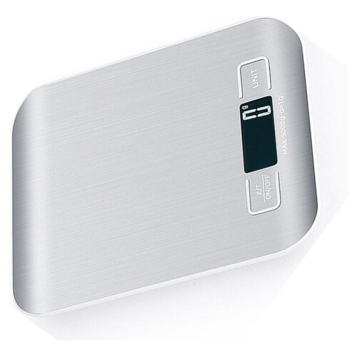 Digital Kitchen Scale 5kg Stainless Steel Panel USB Charg Precise Small Platform Scale Portable Multifunction Display 1
