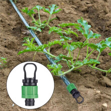 48Pcs Drip Irrigation Tubing End Cap Plug 1/2 Inch Universal End Cap Fitting, for with 16mm Drip Tape Tubing Sprinkler