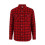 Lee Cooper (L, Red) Lee Cooper Mens Check Plaid Long-Sleeved Shirt 1
