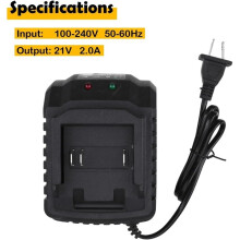 US Plug Li-Ion Battery Charger Quick Charge 21V Power Tools Portable Charger for BL1415 BL1815 BL1830 BL1850