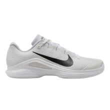 (8 UK, White/Black) Nike Mens Logo Low Cut Tennis Shoes