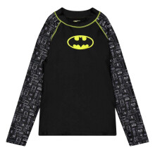 (11-12 Years, Black) Zoggs Childrens/Kids Batman Sun T-Shirt