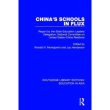 Chinas Schools in Flux by Jay Henderson Hardcover Book