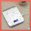 Digital Kitchen Scale 5kg Stainless Steel Panel USB Charg Precise Small Platform Scale Portable Multifunction Display 4
