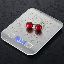 Digital Kitchen Scale 5kg Stainless Steel Panel USB Charg Precise Small Platform Scale Portable Multifunction Display