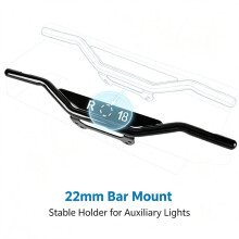 Soporte para Faro Antiniebla de 22 mm para Faros Auxiliares para R 18 B R18B 100 Year Classic R18 Transcontinental