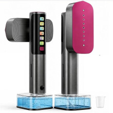 Travel Steamer for Clothes, Portable Steamer ,1200W Powerful Steam with 10s Fast Heat-, 6 Modes LED Display, Eu Plug