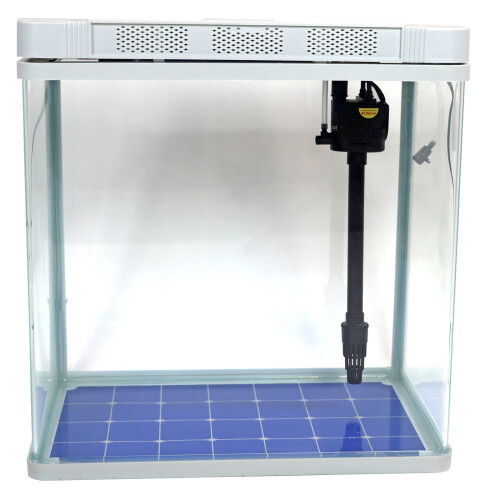 28L Aquarium Fish Tank Kit with LED Light Filter & Pump 2