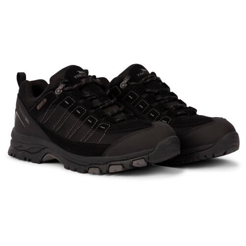 Trespass (12, Black) Trespass Mens Walking Shoe - Scarp B