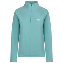 (8, Aquamarine) Trespass Womens Half Zip Fleece Top - Luiston