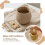 2Pcs Pottery Clay Trimming Scraper Non-Slip Texture Multi-Size for Beginner Pottery Learning Hand  Projects 3
