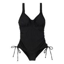 (10 UK, Black) Regatta Womens/Ladies Alinae Plain One Piece Swimsuit
