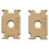 2Pcs Pottery Clay Trimming Scraper Non-Slip Texture Multi-Size for Beginner Pottery Learning Hand  Projects 2