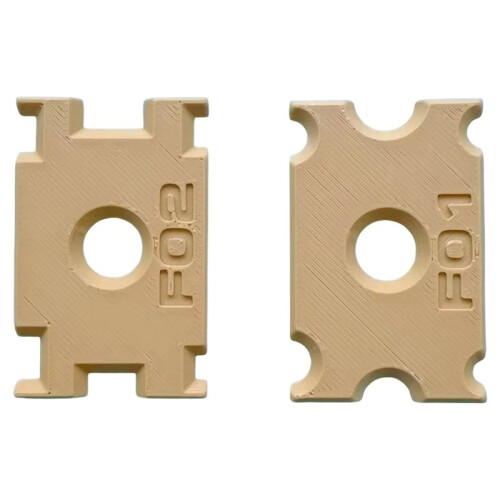 2Pcs Pottery Clay Trimming Scraper Non-Slip Texture Multi-Size for Beginner Pottery Learning Hand  Projects 1