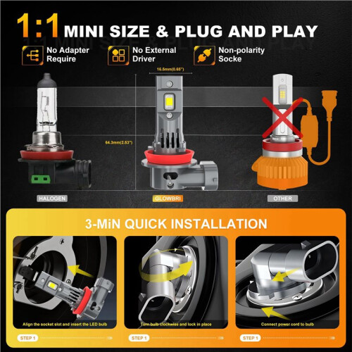 H11 Led Headlight Bulbs