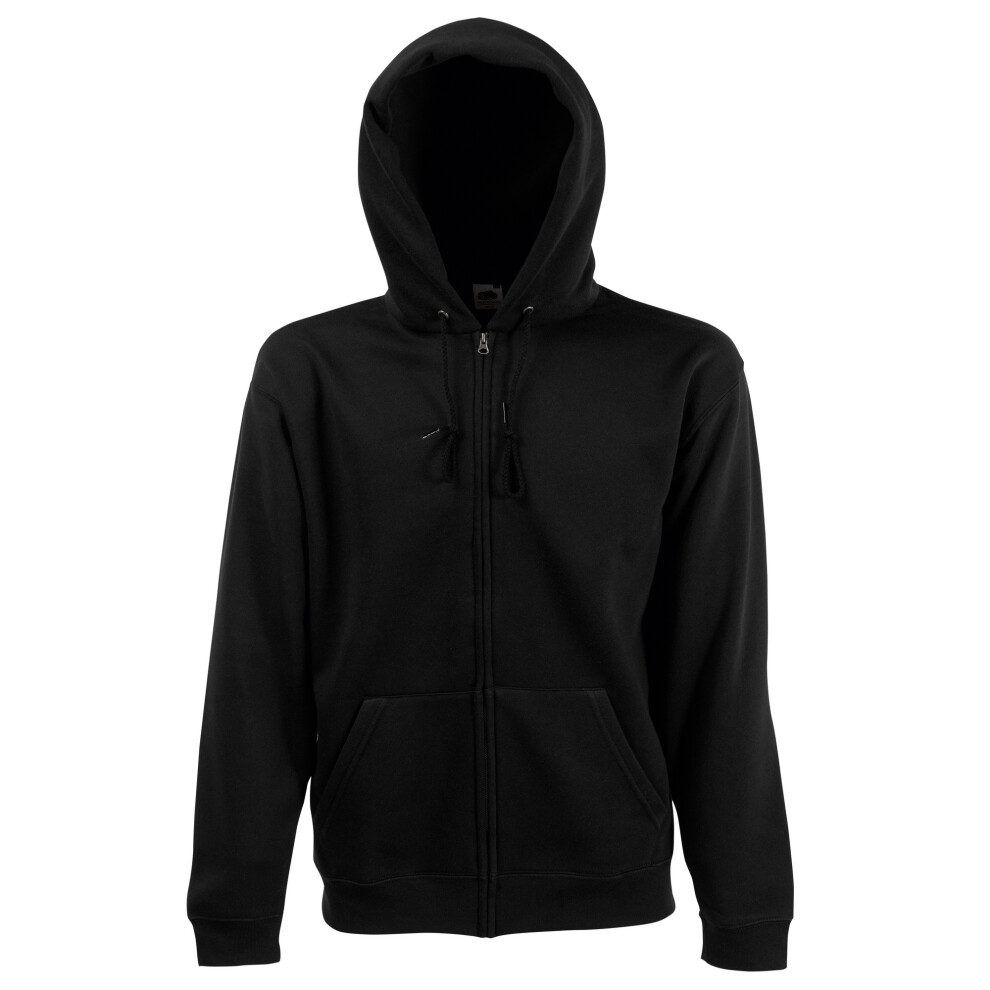 Fruit Of The Loom (5Xl, Black) Mens Hooded Sweatshirt