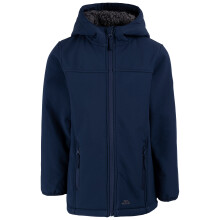 (11 years to 12 years, Navy) Trespass Girls Softshell Jacket - Kristen