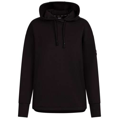 (18, Black) DLX Women's Hooded Top - Hilde