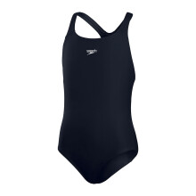 (7-8 Years, Navy) Speedo Girls Medalist Eco Endurance+ One Piece Swimsuit
