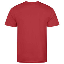 (XS, Fire Red) AWDis Cool Mens T-Shirt