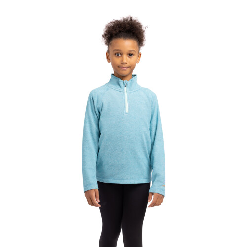 Trespass (9/10, Marine) Trespass Girls 1/2 Zip Jumper Pullover - Meadows 1