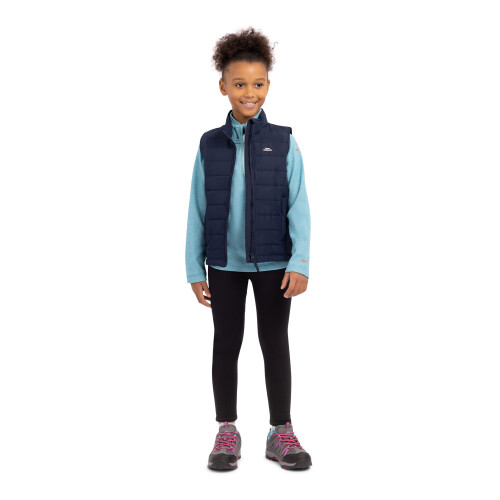 Trespass (9/10, Marine) Trespass Girls 1/2 Zip Jumper Pullover - Meadows 2