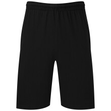 (L, Black) Fruit Of The Loom Mens Iconic 195 Jersey Shorts