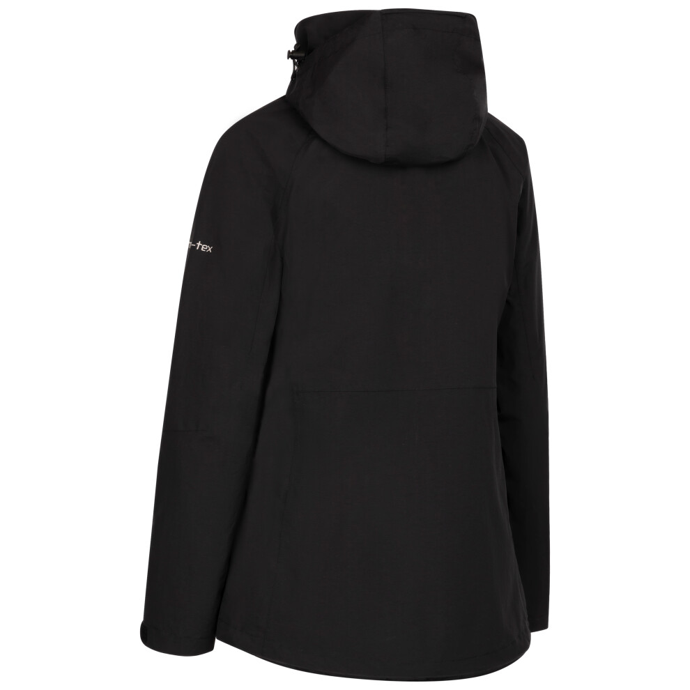 Trespass (16, Black) Womens Waterproof Jacket - Tilbury