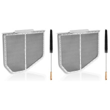 2X W10120998 Droger Pluizenfilter Vervangend Compatibel met voor Droger, Droger Pluizenfilter Vervangen