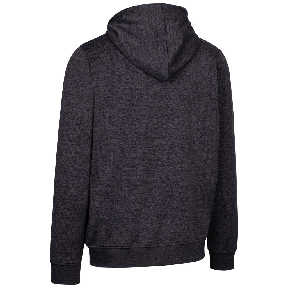 Trespass (L, Dark Flint Marl) Mens Casual Hoodie Fewston