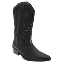 (8 UK, Black) Woodland Mens High Clive Western Cowboy Boots